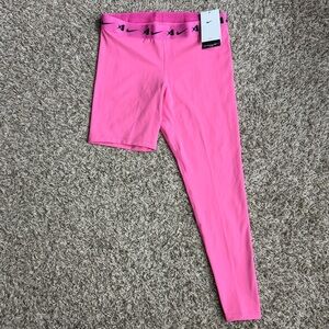 Nike A’ja Wilson A’symmetric Mid Rise Single Leg Leggings Womens Size Large NEW